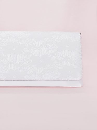 soft lace bridal bag