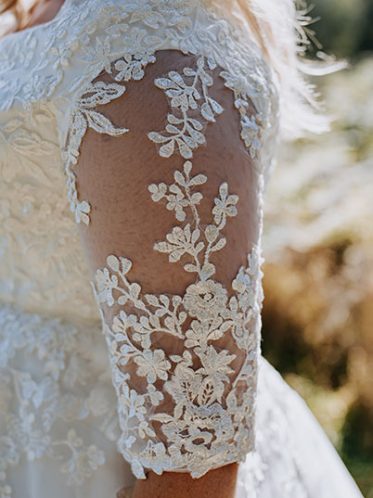 Sleeve wedding dress plus size - Bridal Gowns - Leah S Design