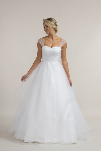 Tulle Wedding Dress Abby Ann Wedding dresses Leah S Designs